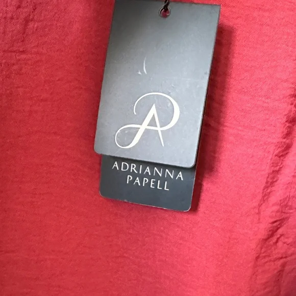 Adrianna Papell Airflow Eyelet Blouse Size Small - Picture 2 of 5